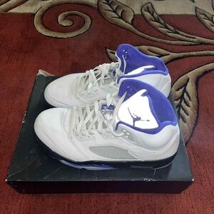 Air Jordan 5 "Dark Concord" Mens Sneakers Size 8.5